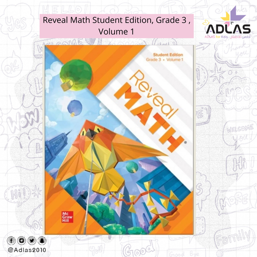Reveal Math Student Edition, Grade 3 , Volume 1