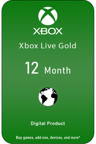 XBOX LIVE GOLD  -  12 Month