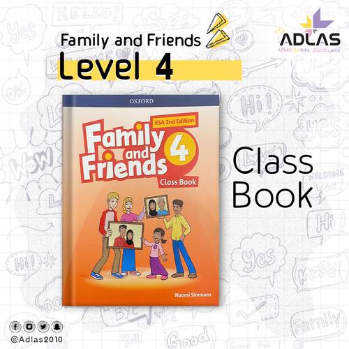Family and Friends 4 Student Class Book