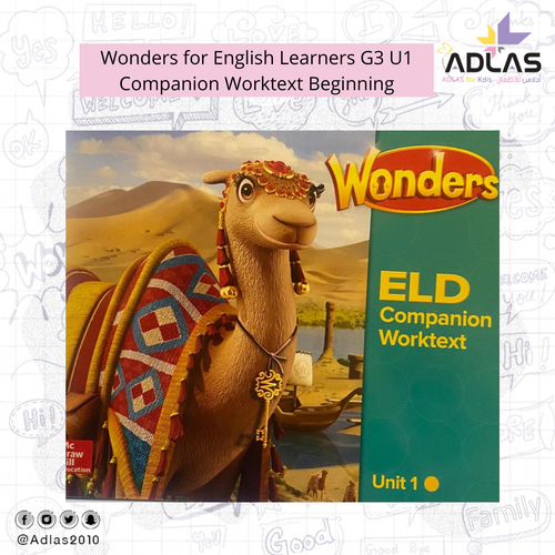 Wonders for English Learners G3 U1 Companion Worktext Beginning