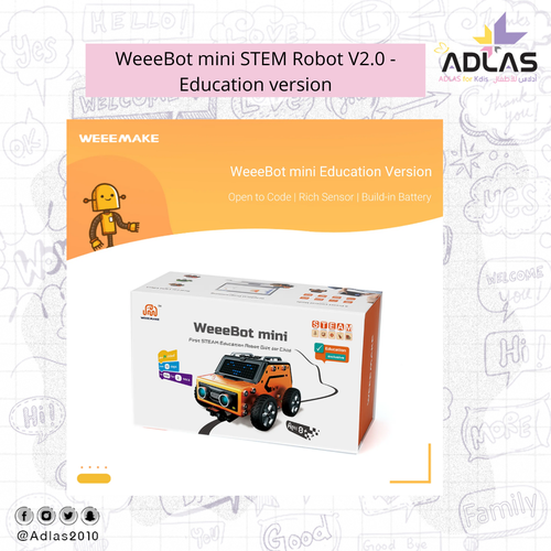 WeeeBot mini STEM Robot V2.0 - Education version