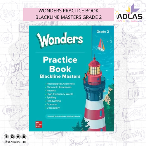WONDERS PRACTICE BOOK BLACKLINE MASTERS GRADE 2
