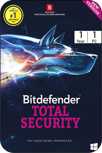 Bitdefender Total srcurity 2021 1 year / 1pc