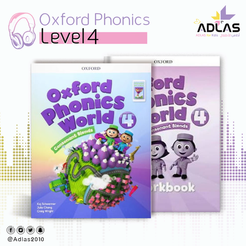 Oxford Phonics World Class Book & Workbook Level 4 