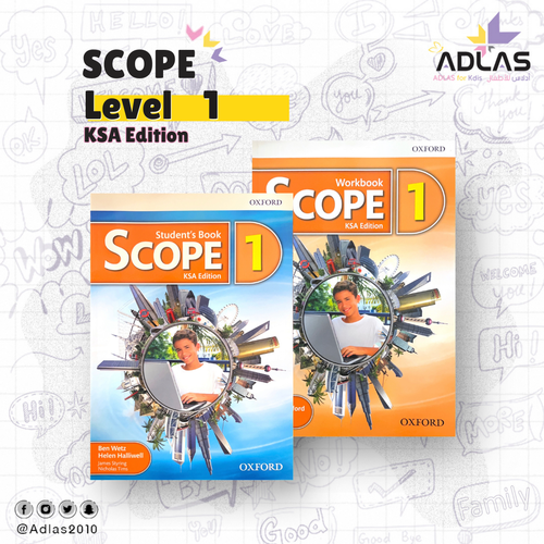 Scope 1 KSA Edition student book & workbook