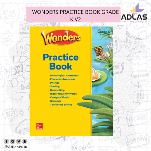 WONDERS PRACTICE BOOK GRADE K V2