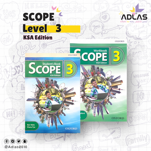 Scope 3 KSA Edition student book & workbook
