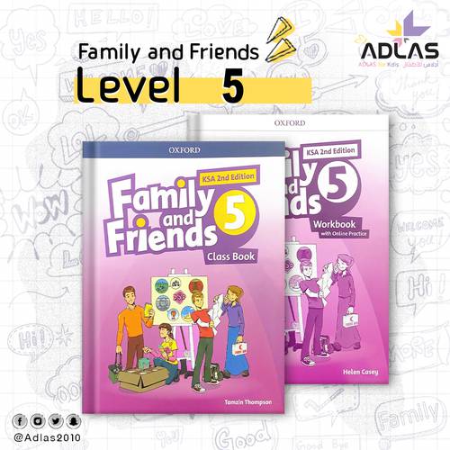  Family and Friends Class Book & Workbook Level 5