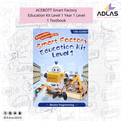 ACEBOTT Smart Factory Education Kit Level 1 Year 1 Level 1 Textbook