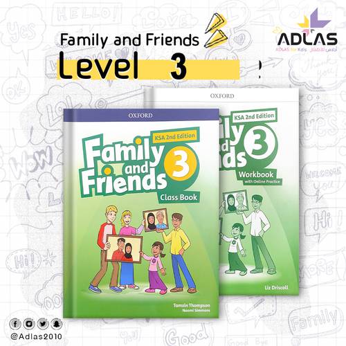  Family and Friends Class Book & Workbook Level 3