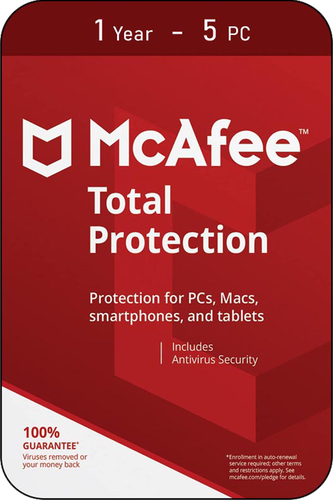 McAfee Total protaction 1 year / 5pc