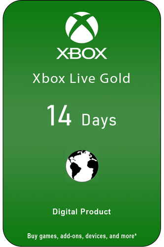 XBOX LIVE GOLD  -  14 DAYS