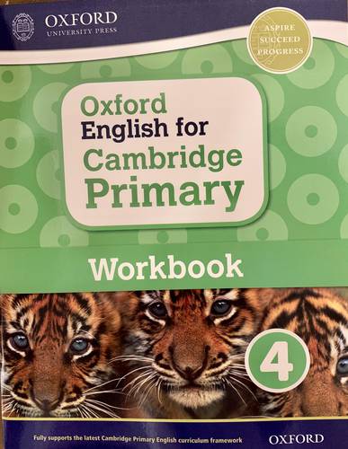 Oxford English for Cambridge Primary work 4