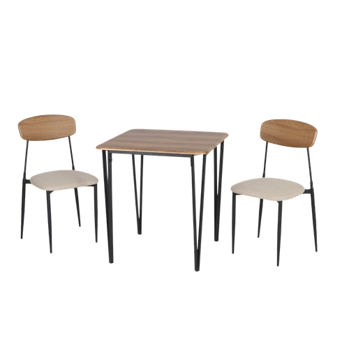 Modern Mid-Century Dining Table Set