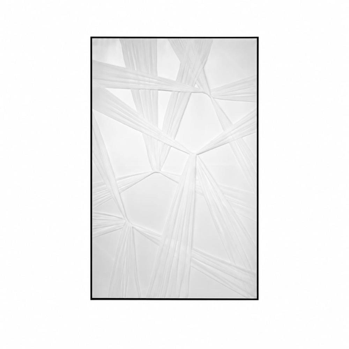 لوحة جدارية خشب MDF أسود 80×120 سم تصميم مودرن