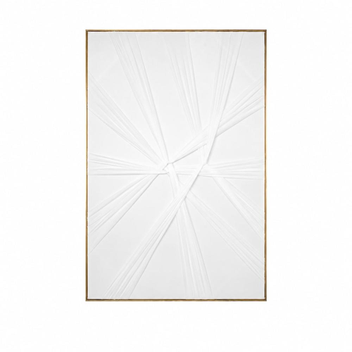 لوحة جدارية إطار ذهبي خشب MDF 150×100 سم تصميم مودرن