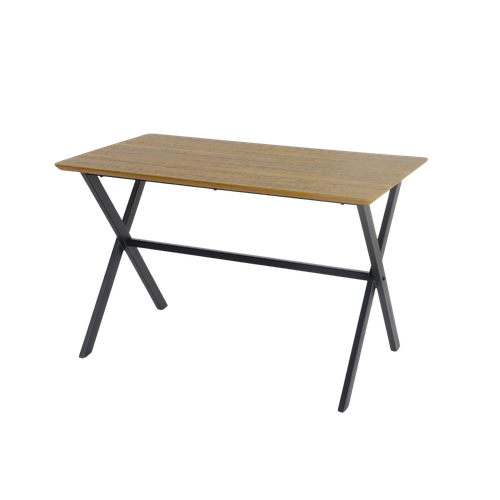 Modern Dining Table - Grey Top with Legs