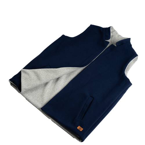 سديري ناس شتوي وجهين (كحلي+رصاصي)