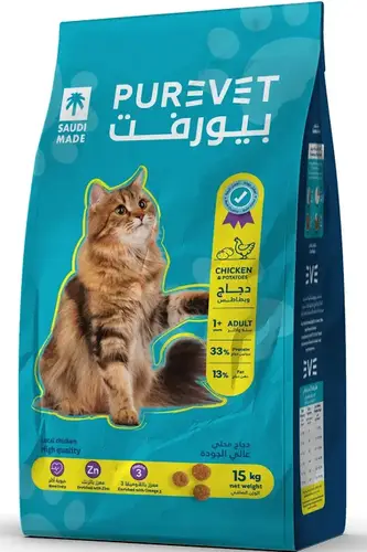 دراي فود بيورفيت بنكهة الدجاج مع البطاطس 15Kg