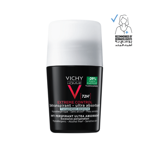 Vichy 72Hr Extreme Control Anti-Perspirant Roll-on For Men -50 ml