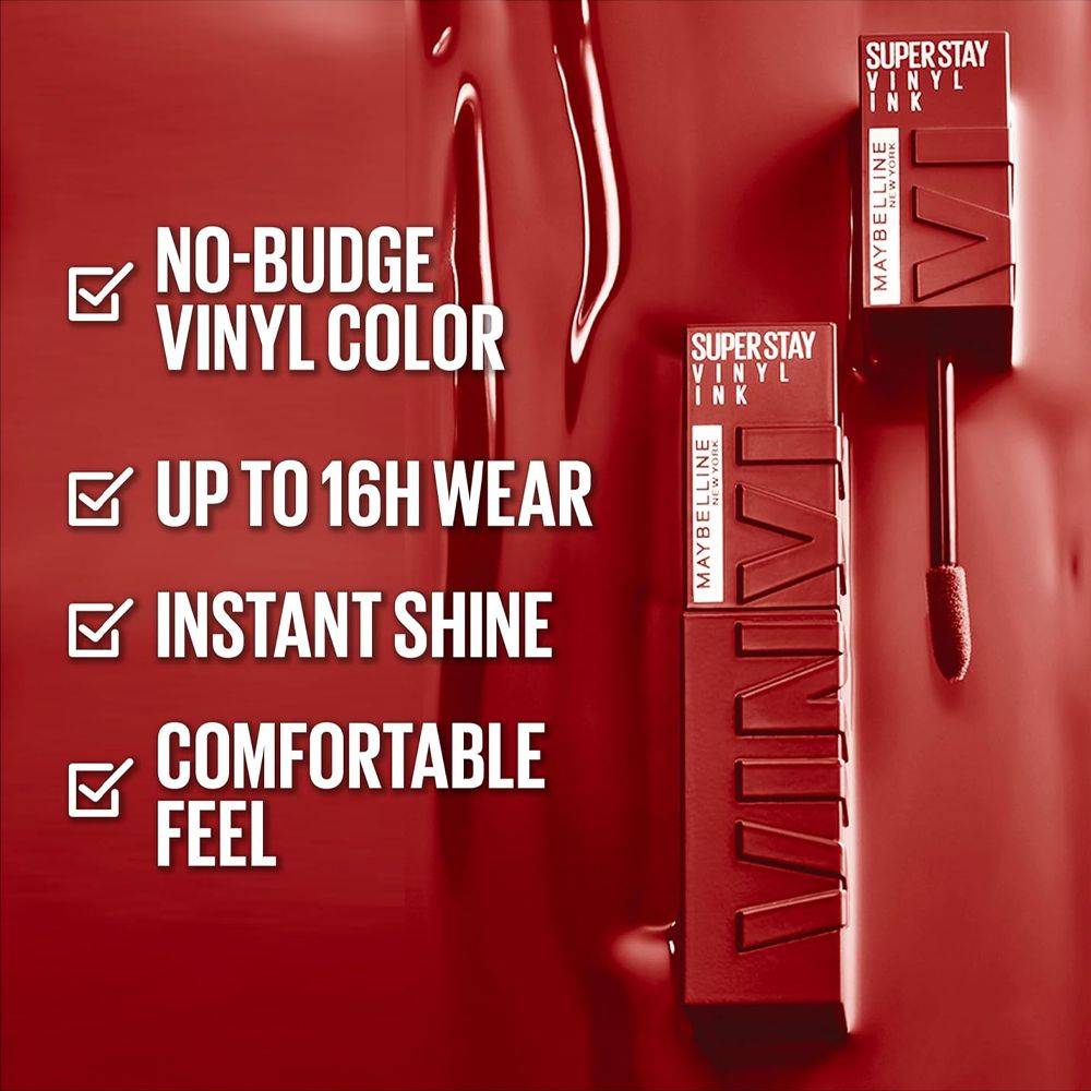 Maybelline SuperStay Vinyl Ink Lipstick