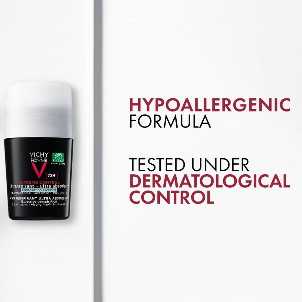 Vichy 72Hr Extreme Control Anti-Perspirant Roll-on For Men -50 ml