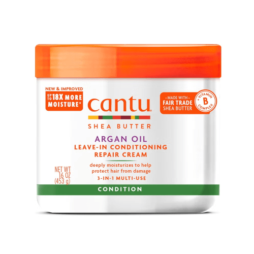 Cantu Argan Oil Leave-In Conditioning Repair Cream -453g