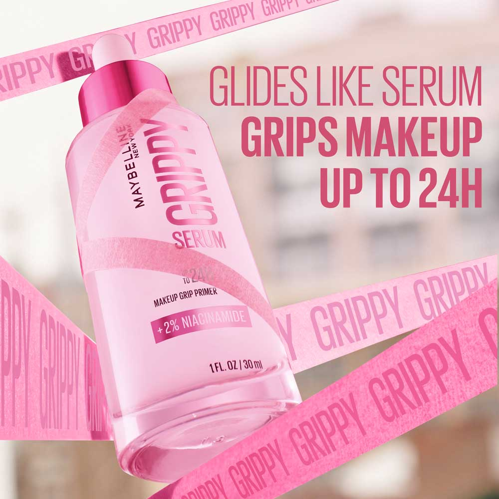 Maybelline Grippy Serum +2% Niacinamide Hydrating Primer - 30ml