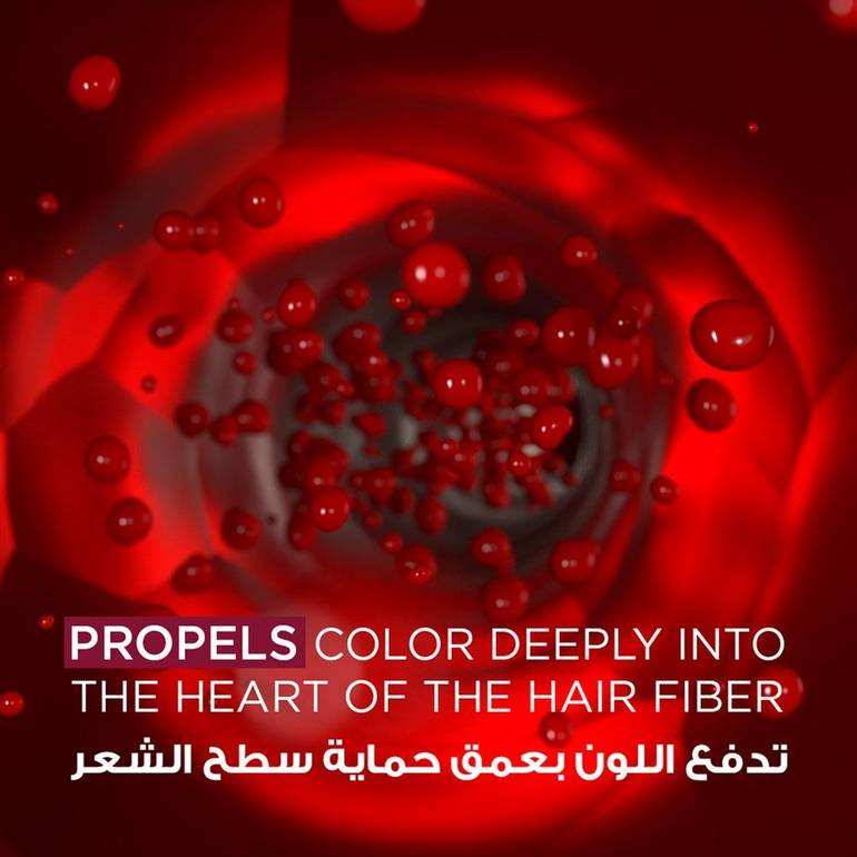 غارنييه صبغة الشعر اوليا دائمة وخالية من الامونيا - أشقر غامق