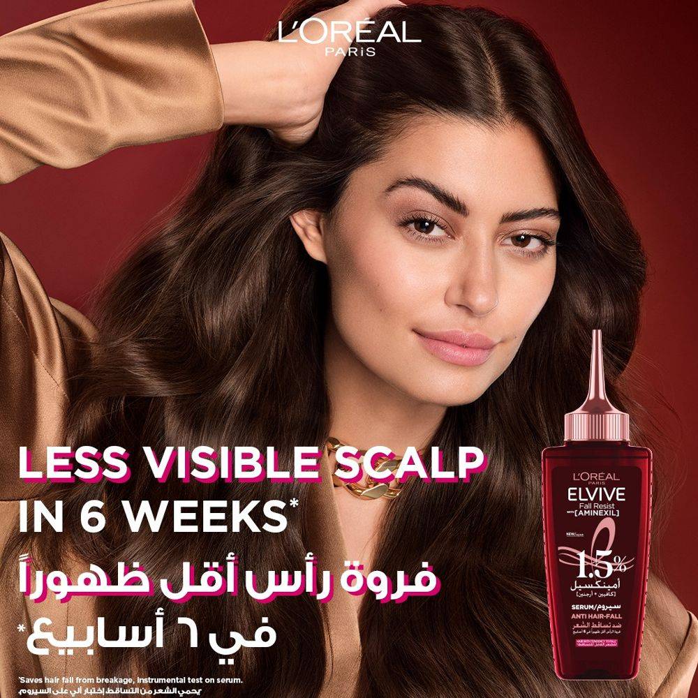 LOreal Paris Elvive Fall Resist AMINEXIL Serum - 102ml