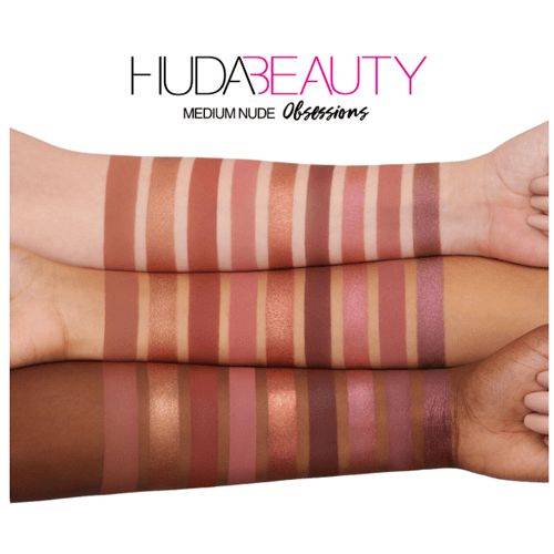 Huda Beauty Medium Nude Obsessions Eyeshadow Palette