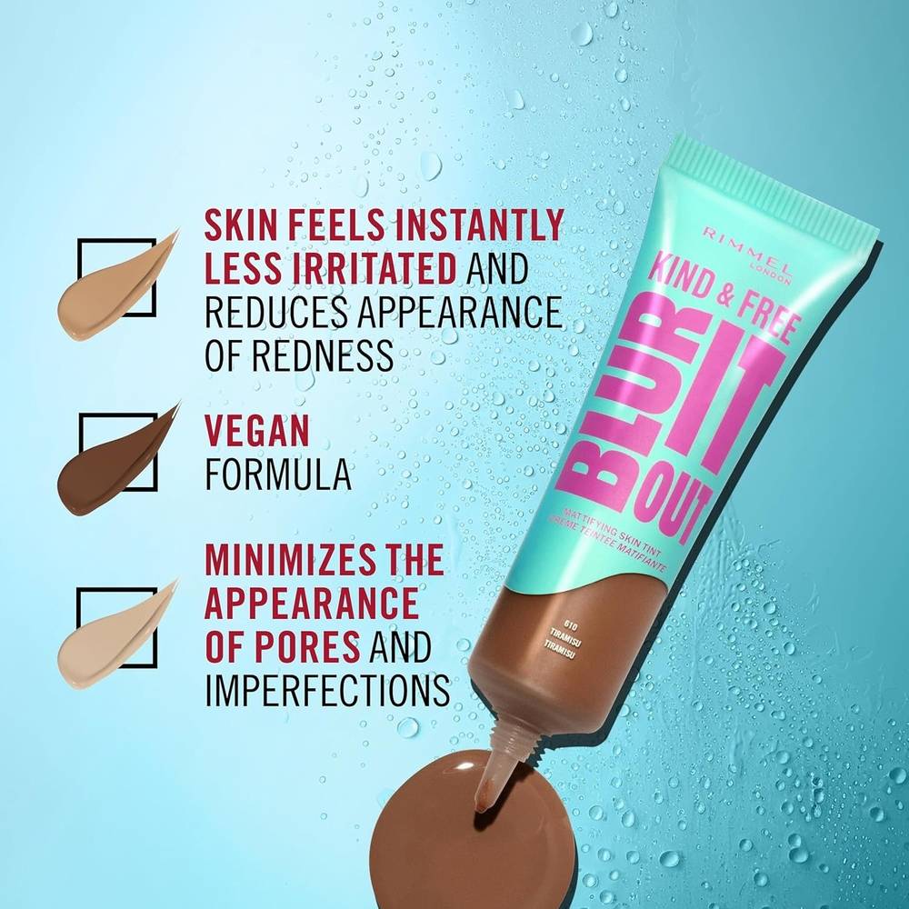 Rimmel London Kind & Free Blur It Out Mattifying Skin Tint