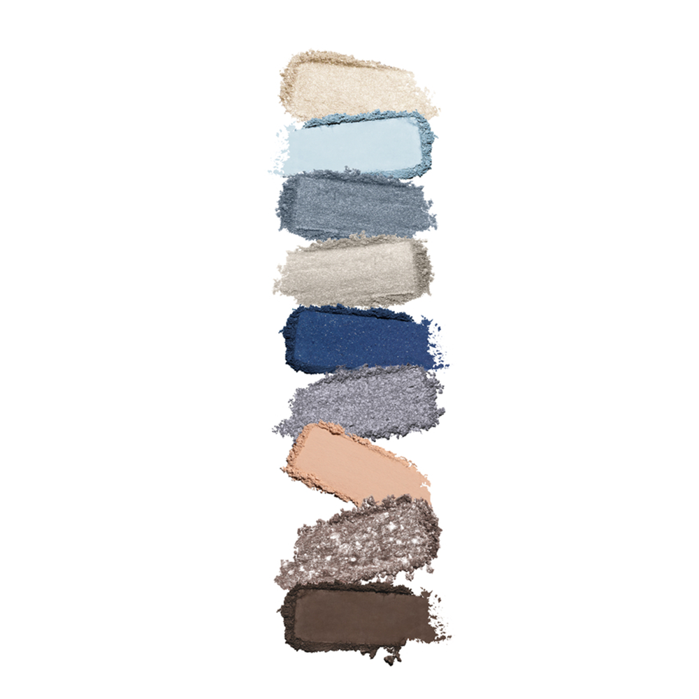 KIKO Glamour Multi Finish Eyeshadow Palette -  05 Blue Variations