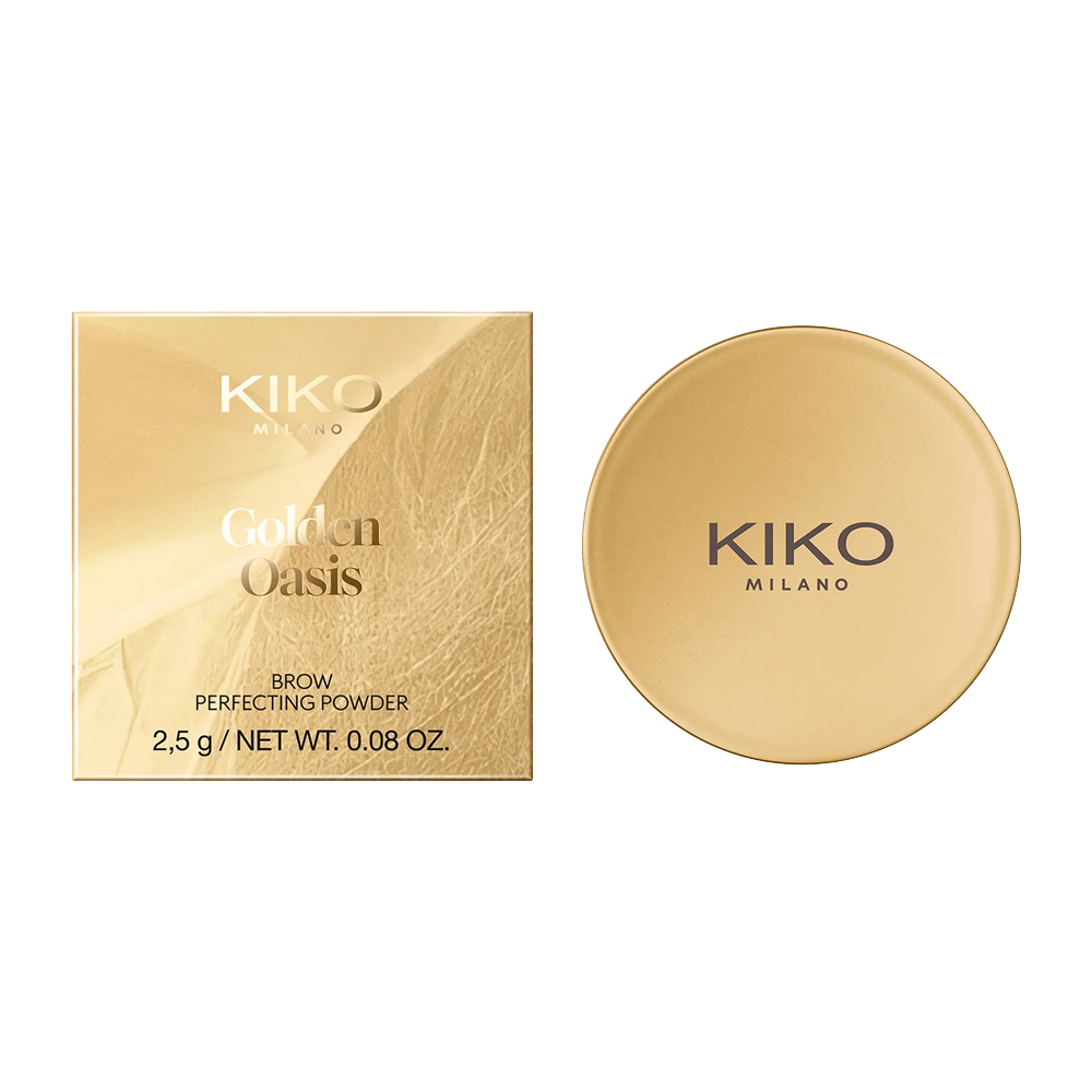 KIKO Golden Oasis Brow Perfecting Powder