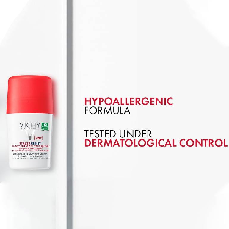 Vichy Stress Resist Anti-Perspirant Roll-on 72Hr -50 ml