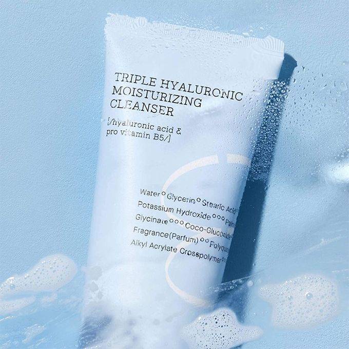 Cosrx Hydrium Triple Hyaluronic Moisture Cleanser - 150ml