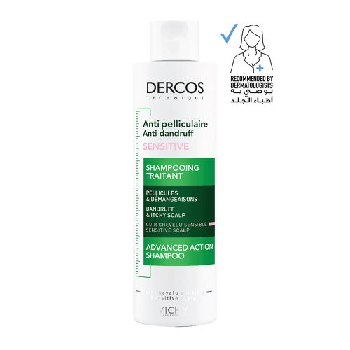 Vichy Dercos Anti-Dandruff Shampoo for Sensitive Scalps - 200ml