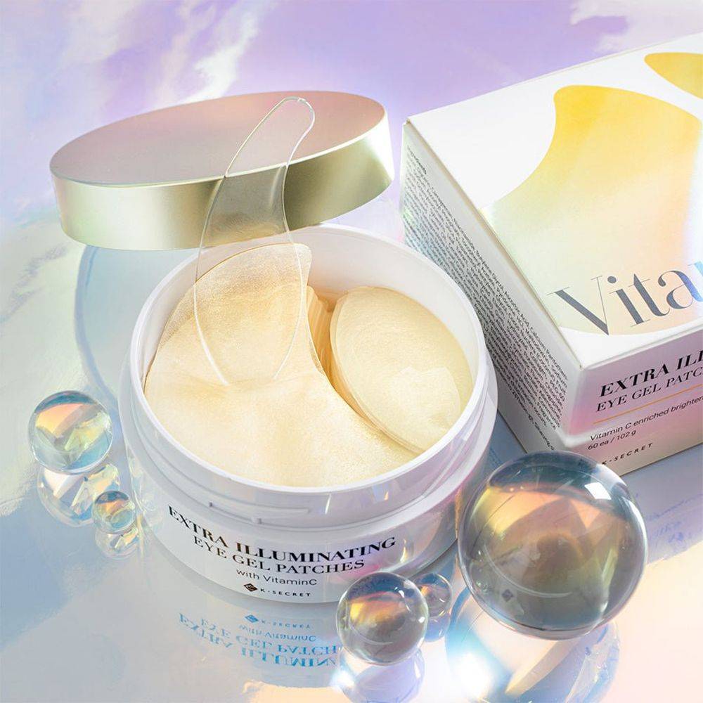 K Secret Extra Illuminating Eye Gel Patches Vitamin C - 60 Pieces