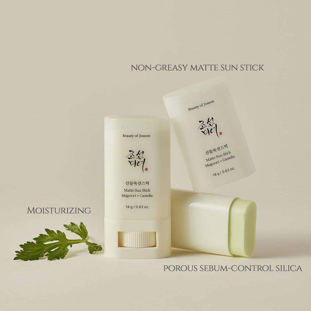 BEAUTY OF JOSEON Matte Sun Stick Mugwort+Camelia SPF 50+ (PA++++) - 18gm