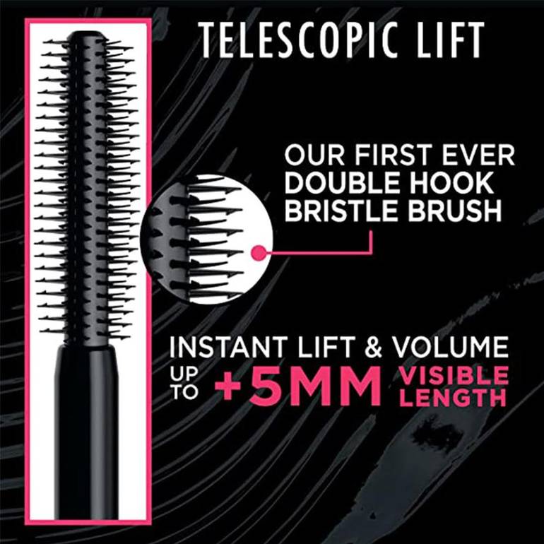 LOreal Paris Telescopic Lift Mascara Extra Black - 9.9 ml