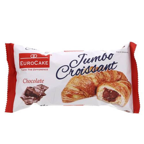 JUMBO CROISSANT CHOCOLATE FILLED 50G