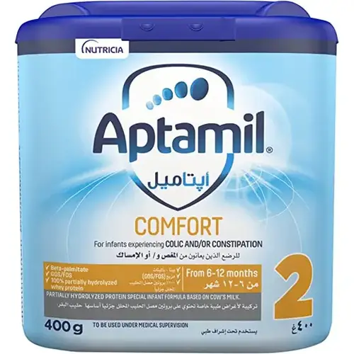 أبتاميل كمفورت مسحوق حليب 2 للأطفال والرضع 400 جم