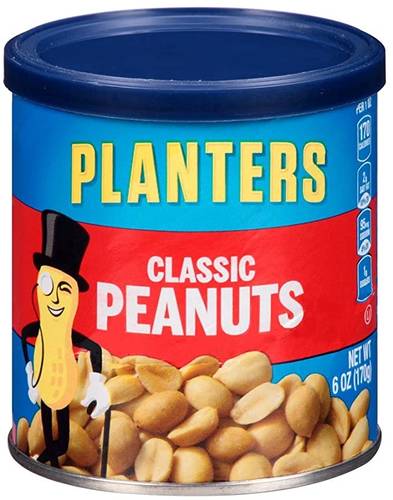 PLANTERS PEANUTS CLASSIC ROASTED 170G