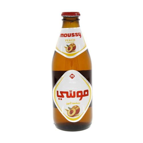موسي شراب شعير غير كحولي بنكهة الخوخ 330 مل