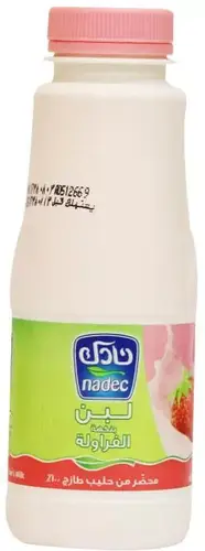 NADEC STRAWBERYY FLAVORED LABAN 360 ML