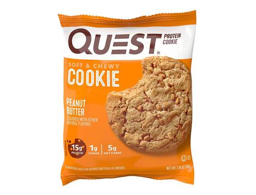 QUEST PEANUT BUTTER PROTEIN COOKIES 58G