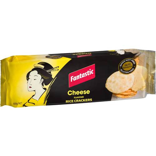 فانتاستك مقرمشات الأرز بنكهة الجبنة 100 غ