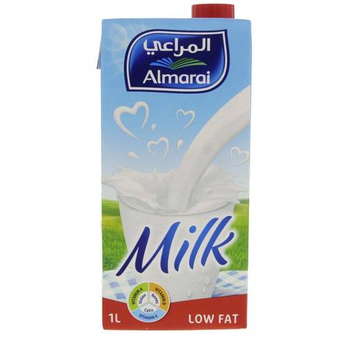 المراعي حليب قليل الدسم 1مل