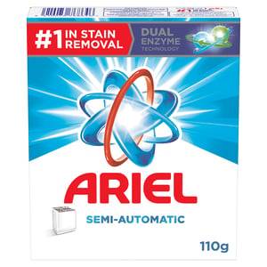 Ariel Blue Regular Detergent Semi Automatic 110gm