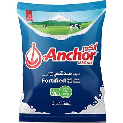 Anchor Milk Powder Pouch 400gm